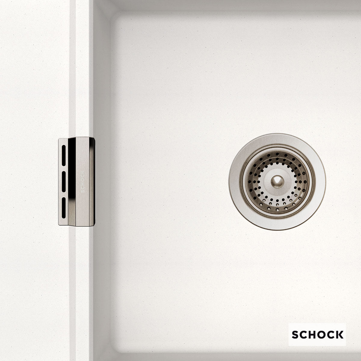 Bαλβίδα + Υπερχείλιση Inox SCHOCK