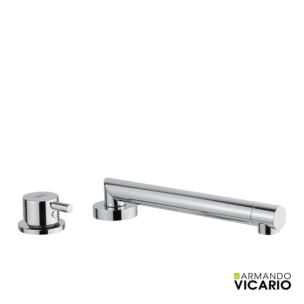 Μπαταρία νεροχύτου αναμεικτική Cono Chrome 10530-100