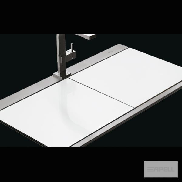 ΝΕΡΟΧΥΤΗΣ IRIS 89,7Χ51 APELL INOX GLASS