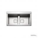 ΝΕΡΟΧΥΤΗΣ SINPHONIA 86Χ50 APELL INOX BLACK GLASS